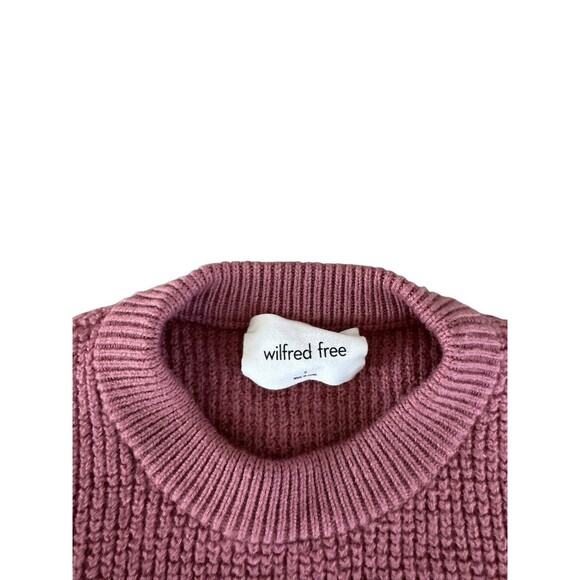Aritzia Wilfred Free Chunky Merino Wool Sweater Size S Classic Casual Minimalist - Picture 6 of 9